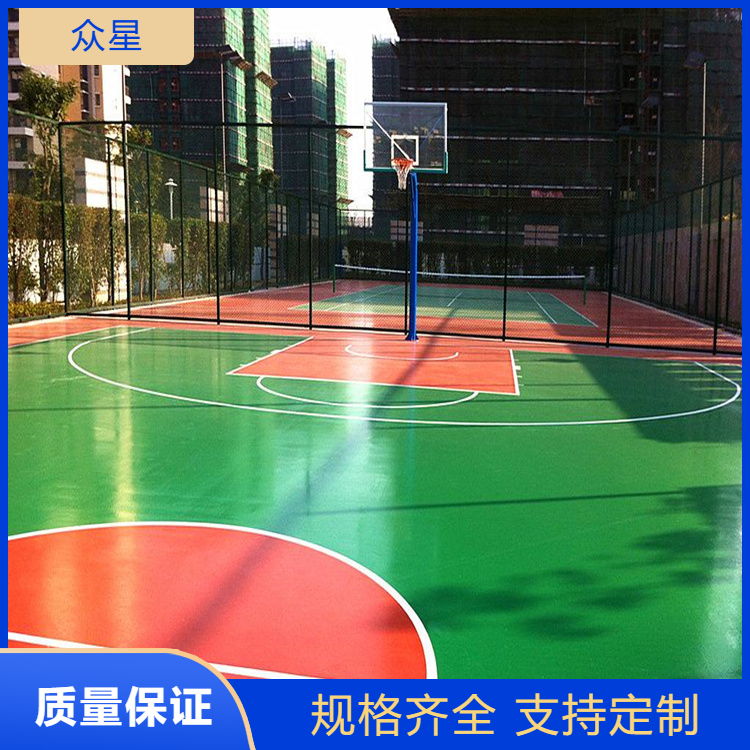 贺州市塑胶篮球场人造草坪 - 价格